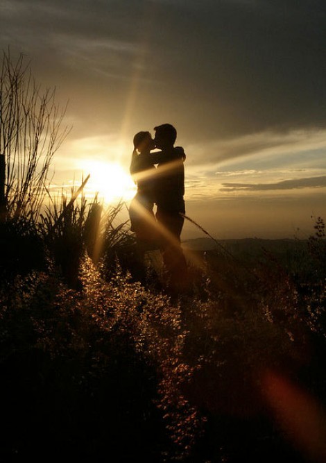 Ljubavne slike zalazak sunca